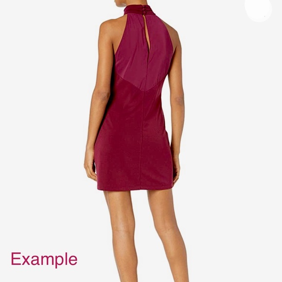 Rachel Zoe High Neck Shiley Dress (Boysenberry, 8) - Picture 14 of 14